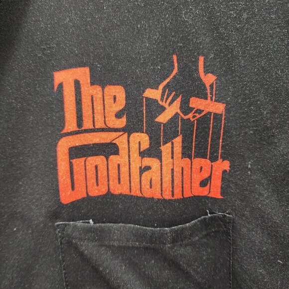 NWT The Godfather Men's Rayon Shirt with Short Sleeves Size S - Picture 5 of 8